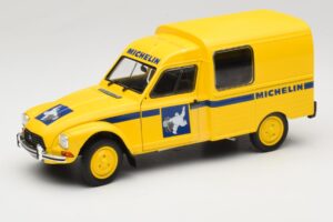Citroen Acadiane Michelin Yellow Solido 1:18 S1800406 Diecast