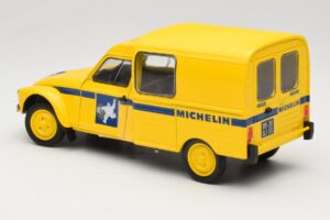 Citroen Acadiane Michelin Yellow Solido 1:18 S1800406 Diecast - image 5 of 6