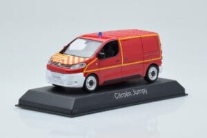 Citroen Jumpy Van Sapeurs Pompiers Red Norev 1:43 155822 Diecast - image 2 of 4