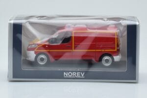 Citroen Jumpy Van Sapeurs Pompiers Red Norev 1:43 155822 Diecast - image 4 of 4