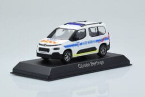 Citroen Berlingo Police Municipale v2 White Blue Norev 1:43 155768 Diecast - image 2 of 4