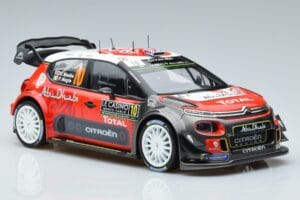 Citroen C3 WRC #10 K. Meeke / P. Nagle Rally Monte Carlo 2018 Norev 1:18 181636 Diecast - image 4 of 6