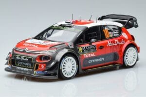 Citroen C3 WRC #10 K. Meeke / P. Nagle Rally Monte Carlo 2018 Norev 1:18 181636 Diecast