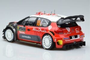 Citroen C3 WRC #10 K. Meeke / P. Nagle Rally Monte Carlo 2018 Norev 1:18 181636 Diecast - image 5 of 6