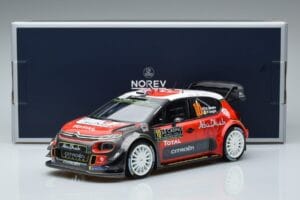 Citroen C3 WRC #10 K. Meeke / P. Nagle Rally Monte Carlo 2018 Norev 1:18 181636 Diecast - image 6 of 6
