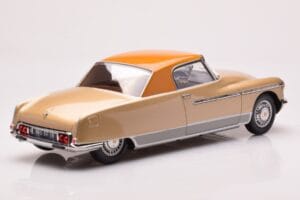 Citroen DS 19 Le Dandy Beige And Brown Norev 1:18 181741 Diecast - image 2 of 6