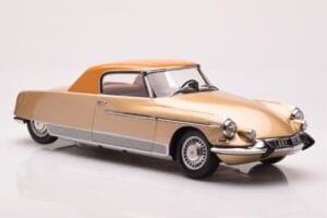 Citroen DS 19 Le Dandy Beige And Brown Norev 1:18 181741 Diecast - image 4 of 6