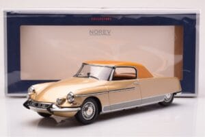 Citroen DS 19 Le Dandy Beige And Brown Norev 1:18 181741 Diecast - image 6 of 6