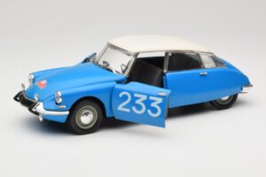Citroen DS #233 Rally Blue Solido 1:18 8034 Diecast - image 2 of 8