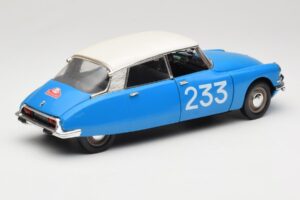 Citroen DS #233 Rally Blue Solido 1:18 8034 Diecast - image 3 of 8