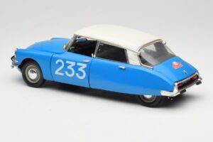 Citroen DS #233 Rally Blue Solido 1:18 8034 Diecast - image 7 of 8