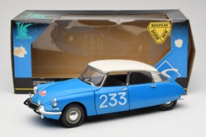 Citroen DS #233 Rally Blue Solido 1:18 8034 Diecast - image 8 of 8