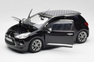 Citroen DS3 Cabrio Perla Nera Black Norev 1:18 AMC019115 Diecast - image 2 of 8