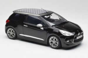 Citroen DS3 Cabrio Perla Nera Black Norev 1:18 AMC019115 Diecast - image 6 of 8