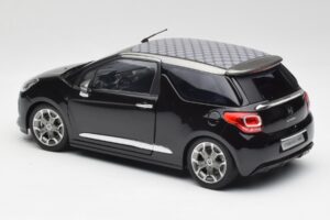 Citroen DS3 Cabrio Perla Nera Black Norev 1:18 AMC019115 Diecast - image 7 of 8