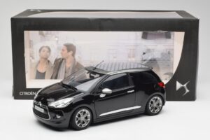 Citroen DS3 Cabrio Perla Nera Black Norev 1:18 AMC019115 Diecast - image 8 of 8