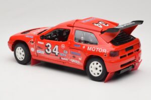 Citroen ZX Rallye #34 Rally 1992 Solido 1:18 9003 Diecast - image 7 of 8