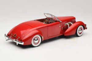 Cord 812 Convertible Red American Muscle 1:18 32158 Diecast - image 3 of 8