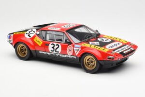 De Tomaso Pantera #32 Jaquemin / Deprez 24 Hours of Le Mans 1972 Kyosho 1:18 08855B Diecast - image 7 of 8