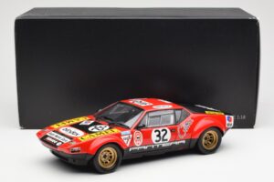 De Tomaso Pantera #32 Jaquemin / Deprez 24 Hours of Le Mans 1972 Kyosho 1:18 08855B Diecast - image 8 of 8