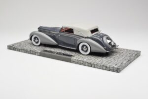 Delage D8 120 Cabriolet Grey & Dark Grey Minichamps 1:18 107115134 Diecast - image 5 of 6