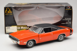 Dodge Charger R/T Orange & Black American Muscle 1:18 39314 Diecast - image 8 of 8