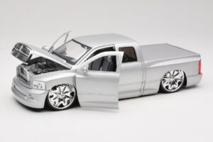 Dodge Ram Tuned Silver Jada 1:18 63162-SM Diecast - image 2 of 8