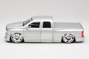 Dodge Ram Tuned Silver Jada 1:18 63162-SM Diecast - image 4 of 8