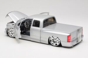 Dodge Ram Tuned Silver Jada 1:18 63162-SM Diecast - image 5 of 8