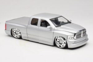 Dodge Ram Tuned Silver Jada 1:18 63162-SM Diecast - image 6 of 8