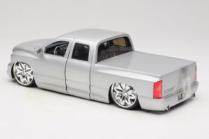 Dodge Ram Tuned Silver Jada 1:18 63162-SM Diecast - image 7 of 8