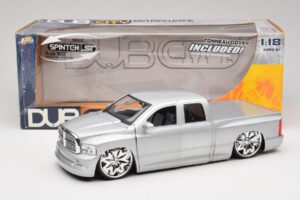 Dodge Ram Tuned Silver Jada 1:18 63162-SM Diecast - image 8 of 8