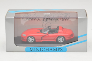 Dodge Viper RT/10 Cabriolet Red Minichamps 1:43 430144032 Diecast - image 4 of 4