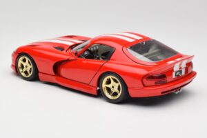 Dodge Viper GTS Red Bburago 1:18 3075 Diecast - image 7 of 8
