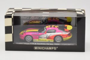 Dodge Viper GTS-R #46 Seiler / Brun / Messley 24 Hours of Daytona 2000 Minichamps 1:43 430001446 Diecast - image 4 of 4