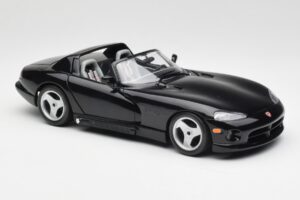 Dodge Viper RT/10 Black Bburago 1:18 3065 Diecast - image 6 of 8