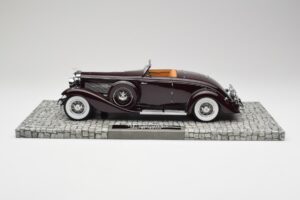 Duesenberg SJN Convertible Coupe Burgundy Minichamps 1:18 107150331 Diecast - image 3 of 6