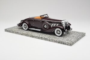 Duesenberg SJN Convertible Coupe Burgundy Minichamps 1:18 107150331 Diecast - image 6 of 6