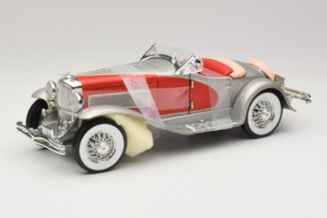 Duesenberg SJ Clark Gable's Car Silver Red ERTL 1:18 7962 Diecast