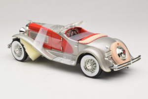 Duesenberg SJ Clark Gable's Car Silver Red ERTL 1:18 7962 Diecast - image 5 of 6