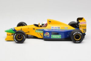 Benetton B191 #19 M. Schumacher F1 1991 Minichamps 1:18 100910119 Diecast - image 3 of 6