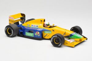 Benetton B191 #19 M. Schumacher F1 1991 Minichamps 1:18 100910119 Diecast - image 4 of 6