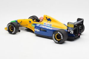 Benetton Ford B191 #19 N. Piquet F1 1991 Minichamps 1:18 100910020 Diecast - image 3 of 6