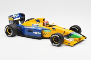 Benetton Ford B191 #19 N. Piquet F1 1991 Minichamps 1:18 100910020 Diecast - image 4 of 6
