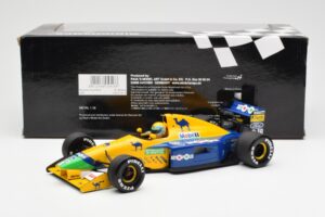 Benetton Ford B191 #20 R. Moreno F1 1991 Minichamps 1:18 100910019 Diecast - image 6 of 6