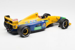 Benetton Ford B191B #20 M. Brundle F1 Early Season 1992 Minichamps 1:18 100920120 Diecast - image 2 of 6
