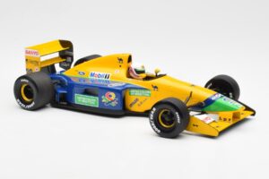 Benetton Ford B191B #20 M. Brundle F1 Early Season 1992 Minichamps 1:18 100920120 Diecast - image 4 of 6