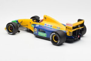 Benetton Ford B191B #20 M. Brundle F1 Early Season 1992 Minichamps 1:18 100920120 Diecast - image 5 of 6