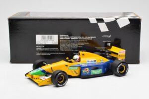 Benetton Ford B191B #20 M. Brundle F1 Early Season 1992 Minichamps 1:18 100920120 Diecast - image 6 of 6