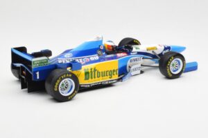Benetton B195 Renault #1 M. Schumacher Winner Japanese GP 1995 Minichamps 1:18 510953401 Diecast - image 2 of 6
